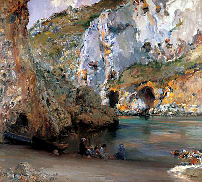Cala Granadella by Jose Navarro llorens,A3(16x12")Poster