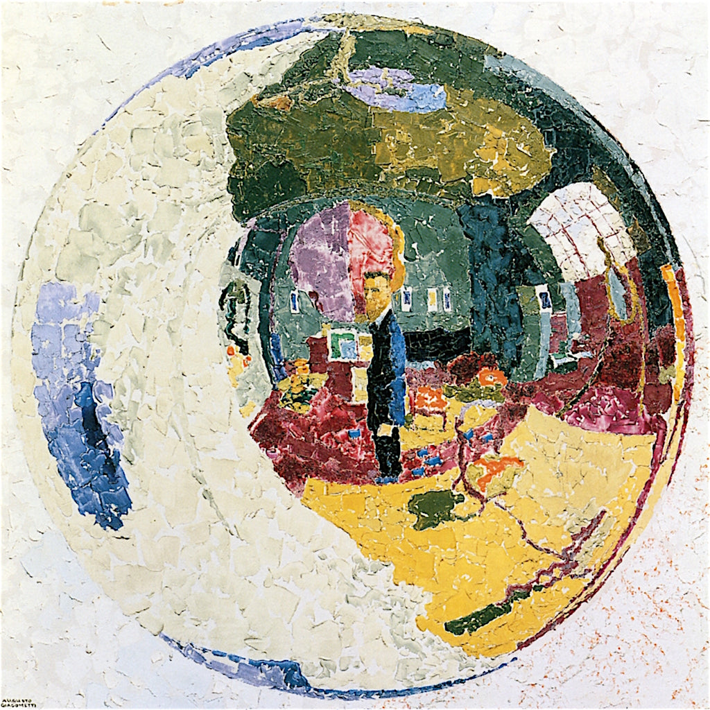 The Glass Sphere, vintage artwork by Augusto Giacometti, 12x8" (A4) Poster