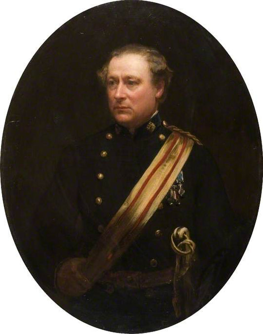 General Tytche, vintage artwork by James Sant, R.A., A3 (16x12") Poster Print