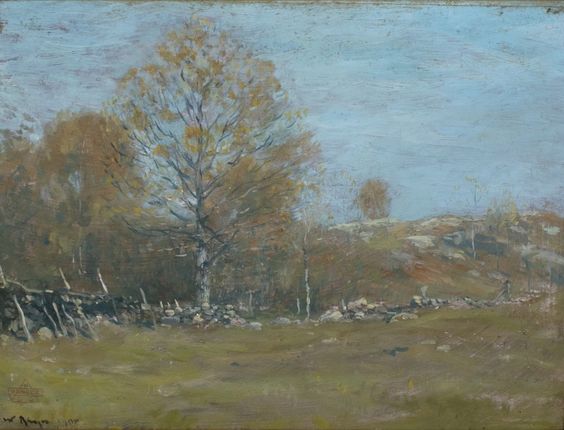 Spring, Old Lyme by Henry Ward Ranger,A3(16x12")Poster