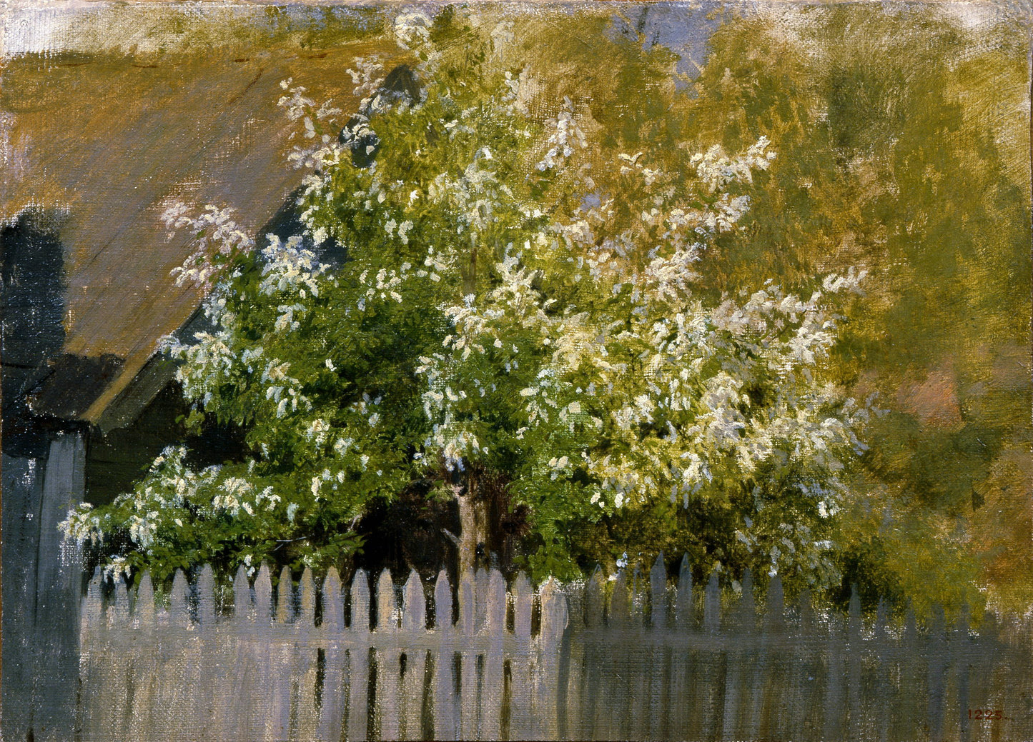 Bird-Cherry Tree by Isaak Levitan,A3(16x12")Poster