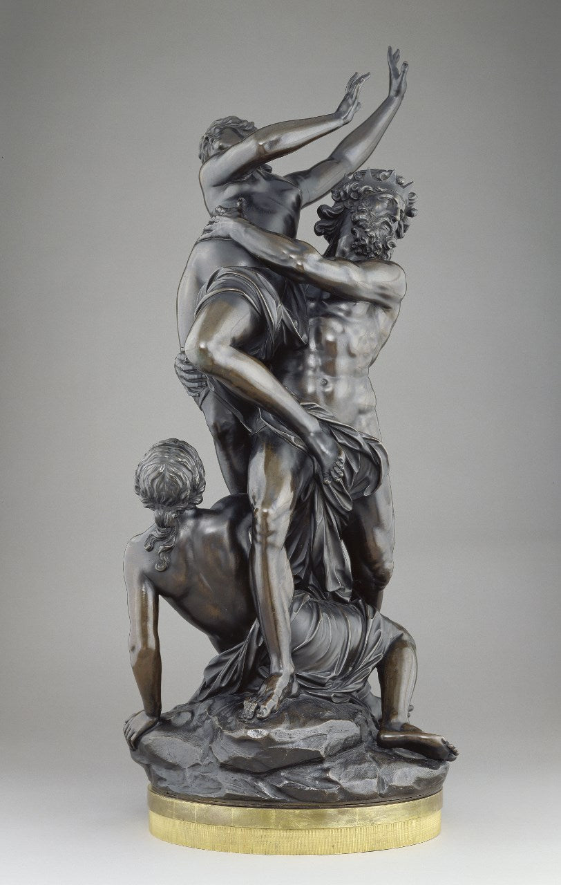 Pluto Abducting Proserpine, vintage artwork by François Girardon, 12x8" (A4) Poster