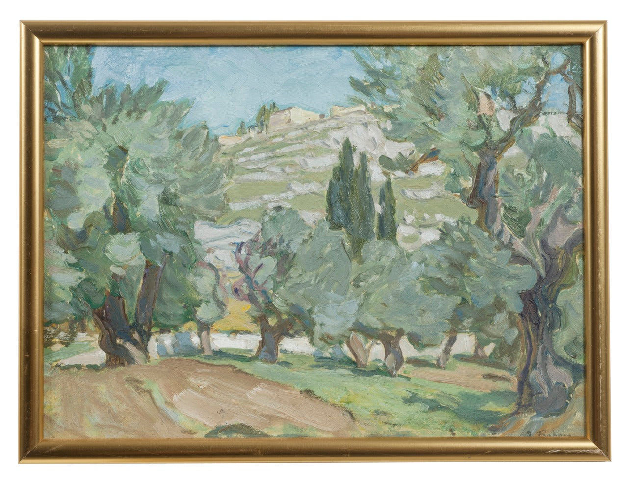 Study from Jerusalem by Anna Boberg,A3(16x12")Poster