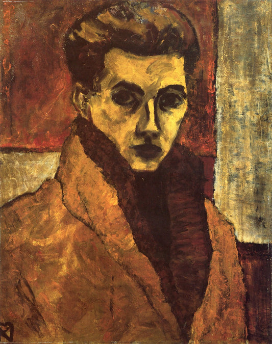 Portrait of Egon Schiele by Koloman Moser,A3(16x12")Poster