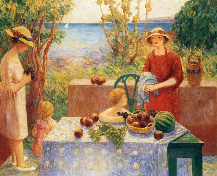 Champigne by Henri Lebasque,A3(16x12")Poster