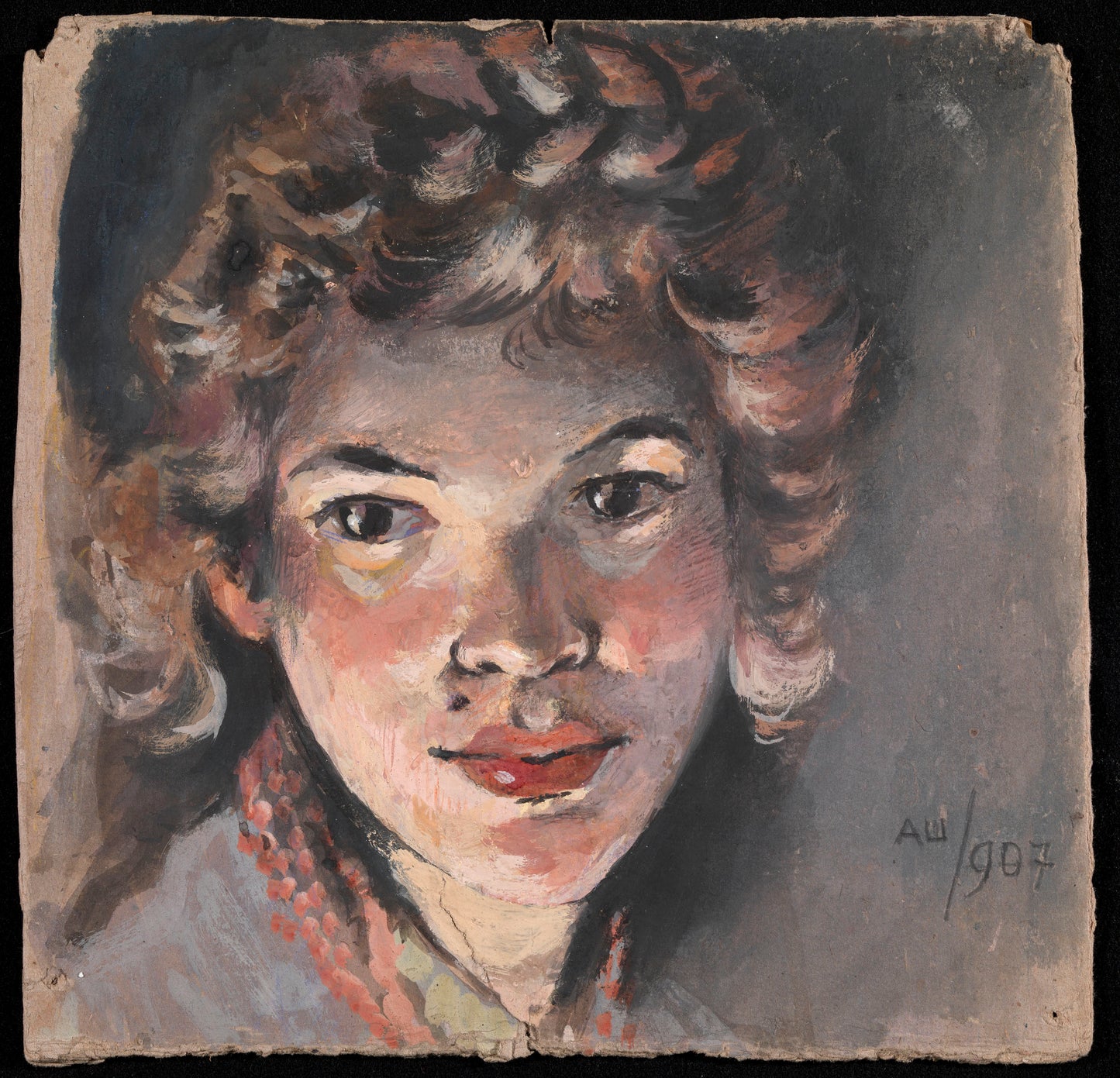 Artist’s Wife Nadezhda Psishcheva by Alexander Shevchenko,16x12(A3) Poster
