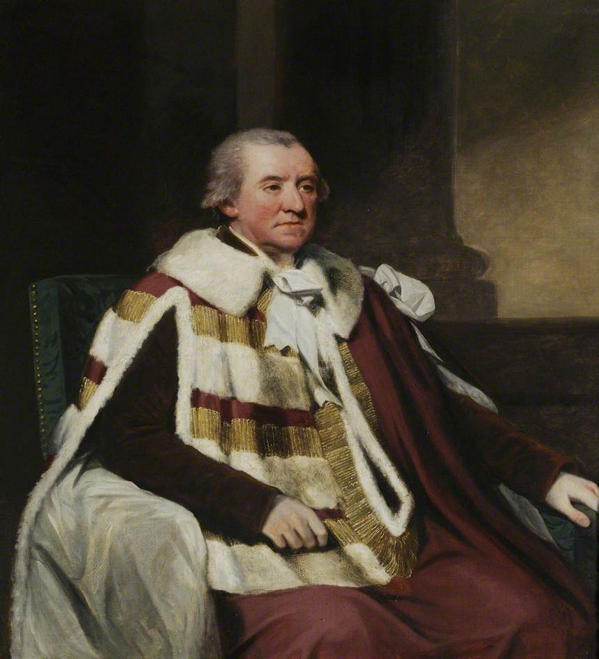Jacob Pleydell-Bouverie, 2nd Earl of Radnor, vintage artwork by John Hoppner, 12x8" (A4) Poster