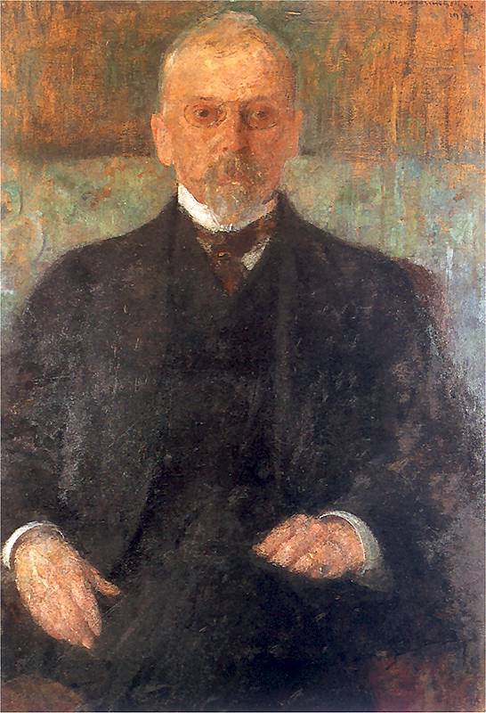 Portrait of Henryk Sienkiewicz by Olga Boznas„ska,A3(16x12")Poster