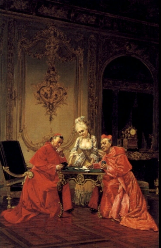 The Ace, vintage artwork by Francois Brunery, 12x8" (A4) Poster