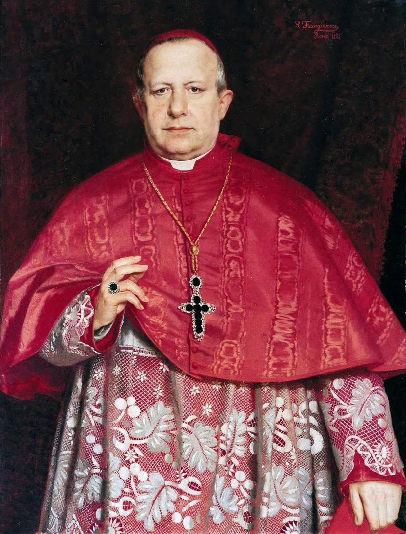 rtrait of Cardinal Giuseppe Guarino by Salvatore Frangiamore,A3(16x12")Poster