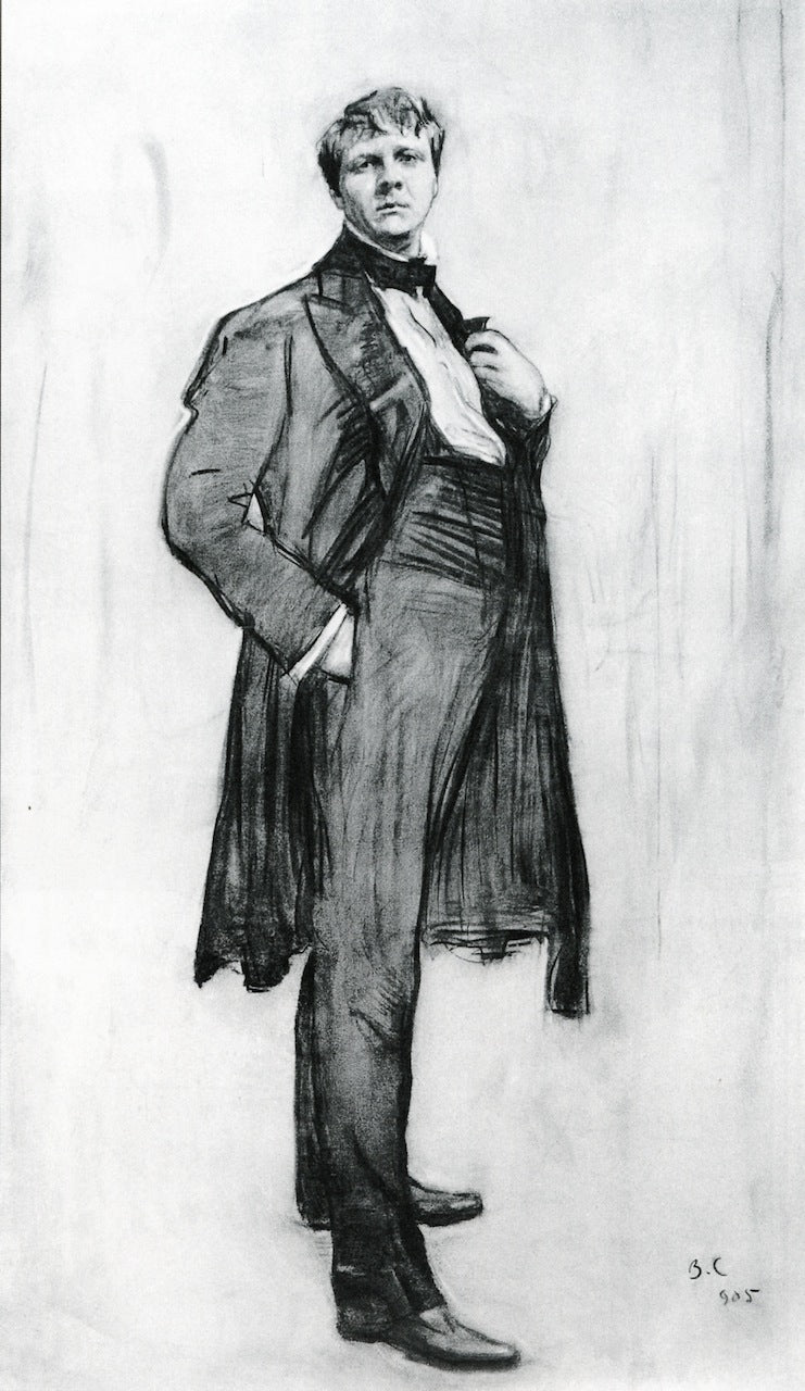 Portrait of Fiodor Ivanovich Chaliapin by Valentin Serov,A3(16x12")Poster