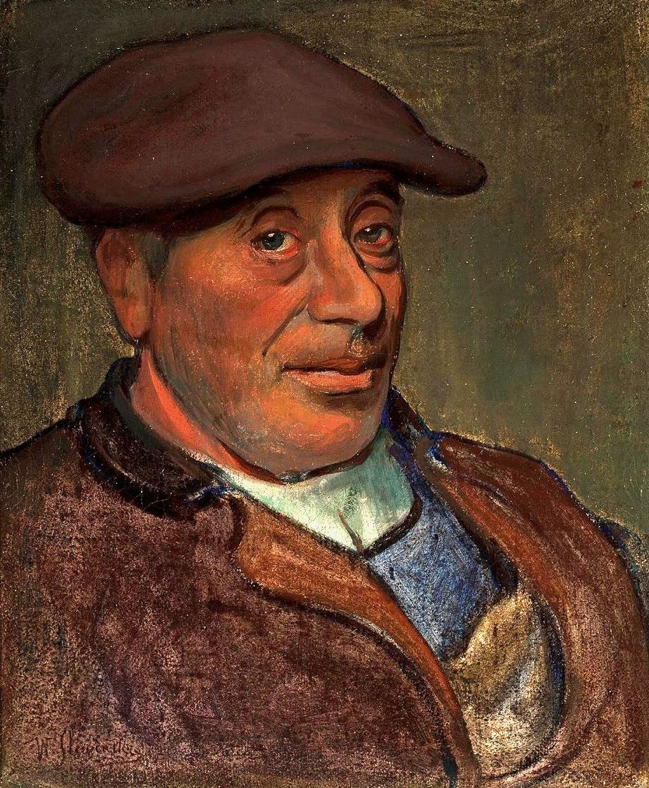 Breton sailor by Wladyslaw Slewinski,A3(16x12")Poster