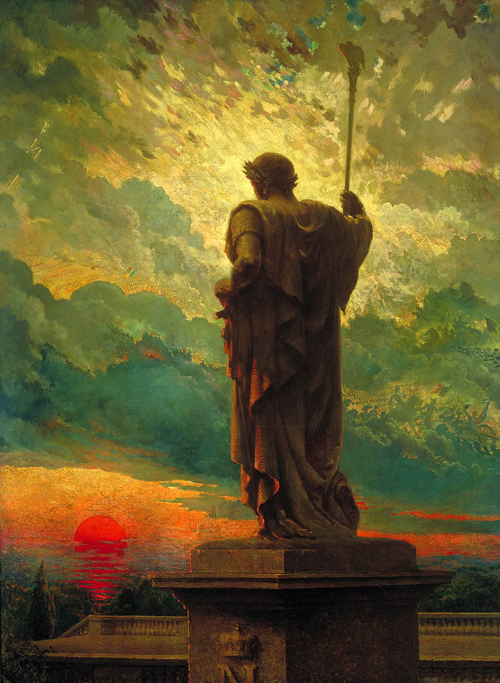 The Emperor by James Carroll Beckwith,A3(16x12")Poster
