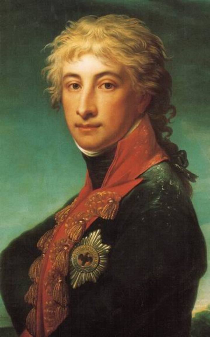 Portrait of Prince Louis Ferdinand of Prussia, vintage artwork by Jean Laurent Mosnier, 12x8" (A4) Poster