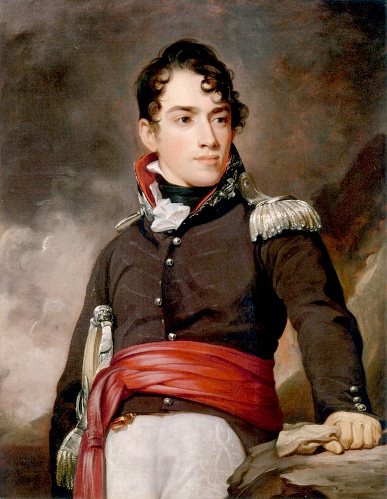 Jean Terford David, vintage artwork by Thomas Sully, 12x8" (A4) Poster