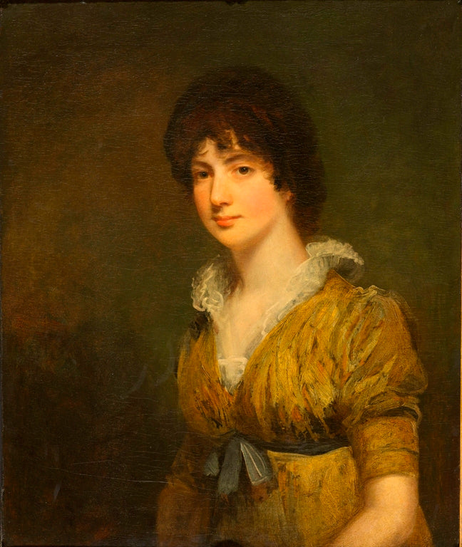 Mrs William Huskisson, vintage artwork by John Hoppner, 12x8" (A4) Poster