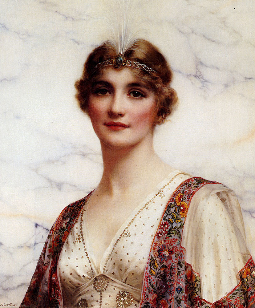 The Fair Persian by William Clarke Wontner,A3(16x12")Poster