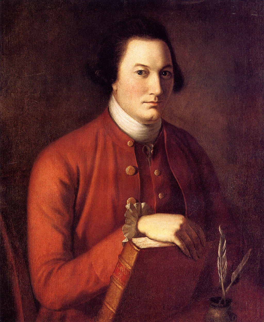 Nathaniel Ramsay, vintage artwork by Charles Willson Peale, 12x8" (A4) Poster