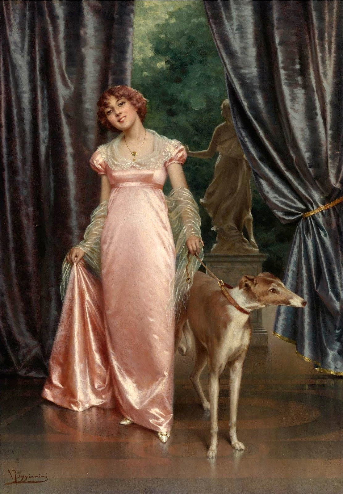 An Elegant Pair by Vittorio Reggianini,A3(16x12")Poster