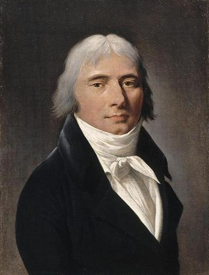 Pierre Paul Royer Collard, vintage artwork by Louis-Leopold Boilly, 12x8" (A4) Poster