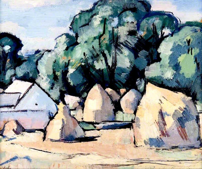 Laggan Farm Buildings near Dalbeattie by Samuel John Peploe,16x12(A3) Poster