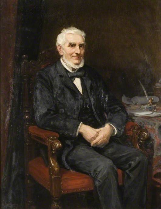 Ralph Milbanke Hudson, vintage artwork by Ralph Hedley, 12x8" (A4) Poster
