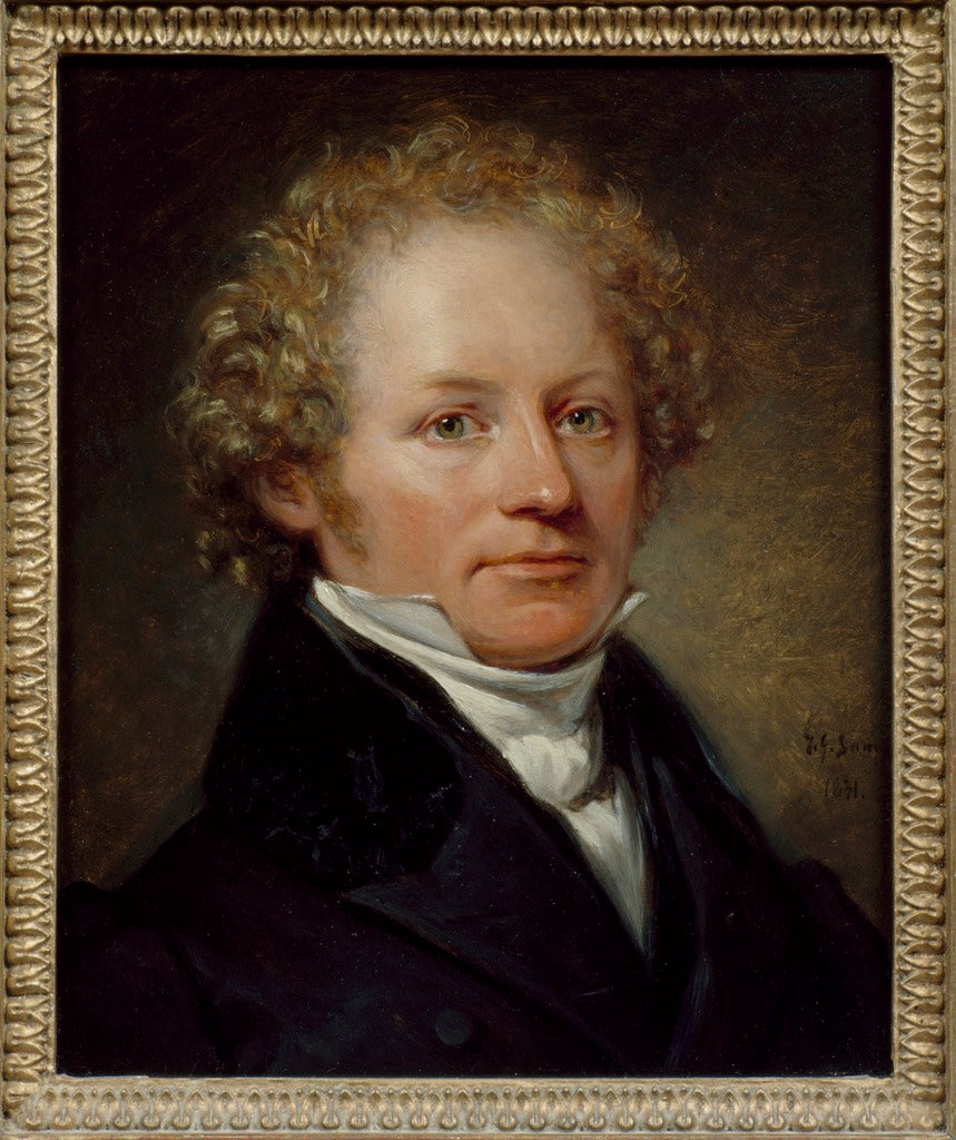 Per Daniel Amadeus Atterbom, vintage artwork by Johan Gustaf Sandberg, 12x8" (A4) Poster
