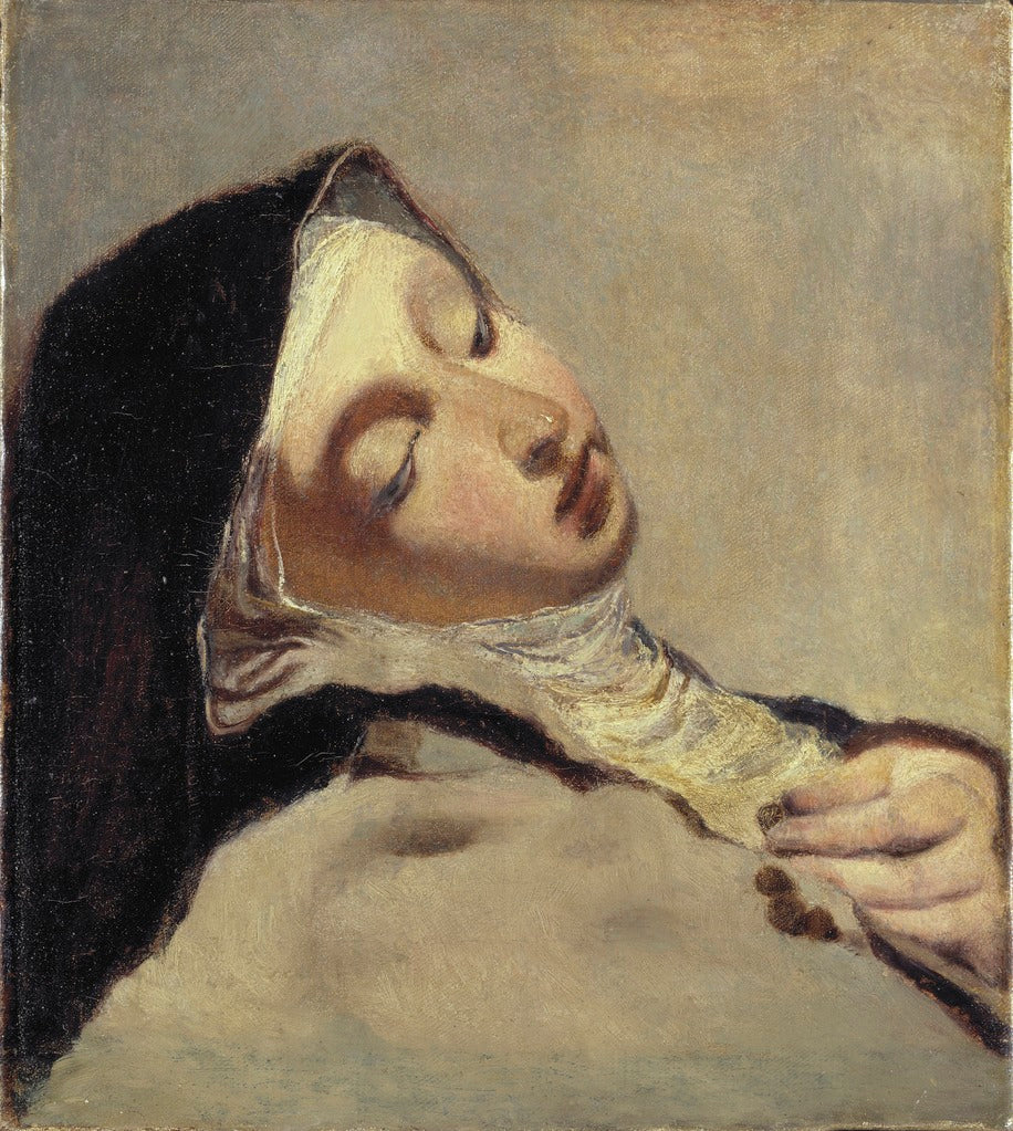 St Teresa in Extasy, vintage artwork by Ernst Josephson, 12x8" (A4) Poster