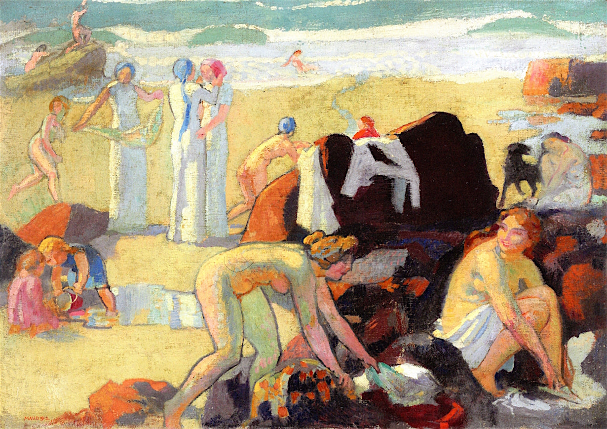 The Black Rocks by Maurice Denis,A3(16x12")Poster
