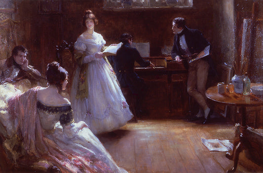 A Love Song by George Sheridan Knowles,A3(16x12")Poster