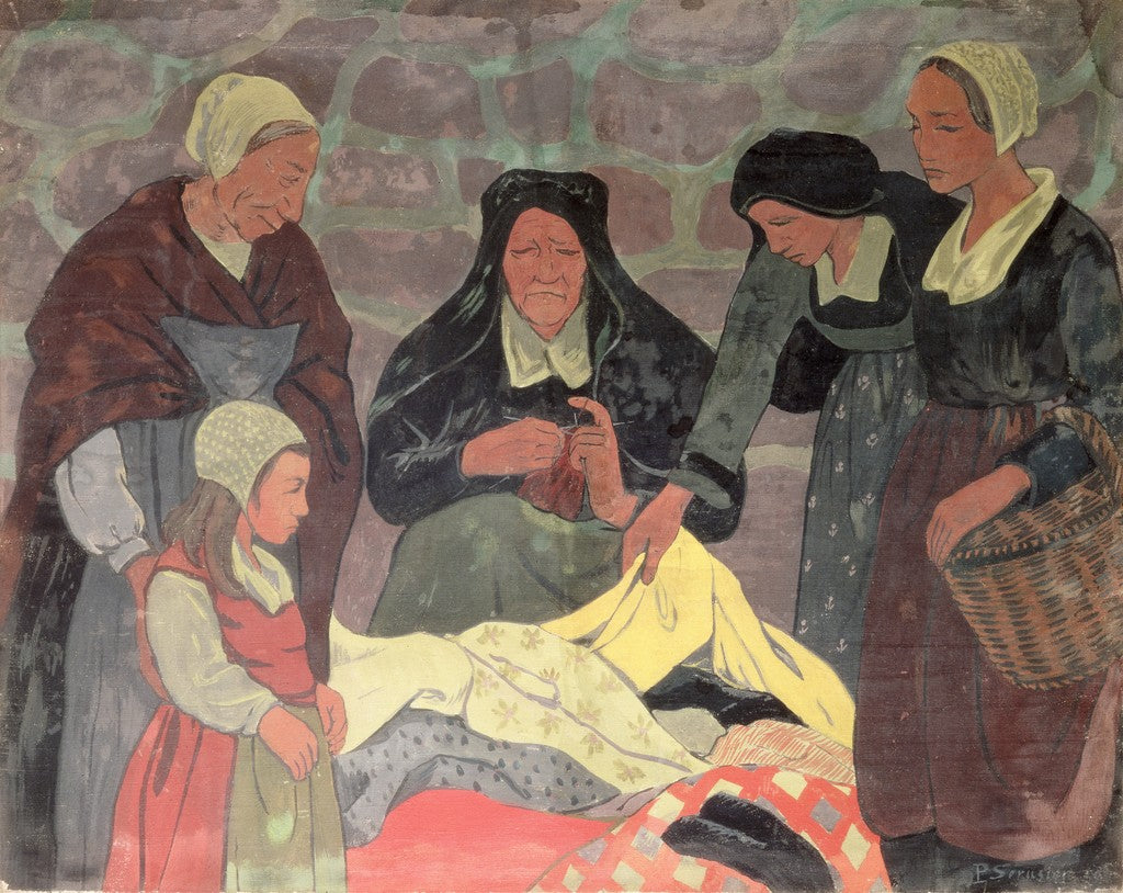 The Fabric Seller by Paul Serusier,A3(16x12")Poster