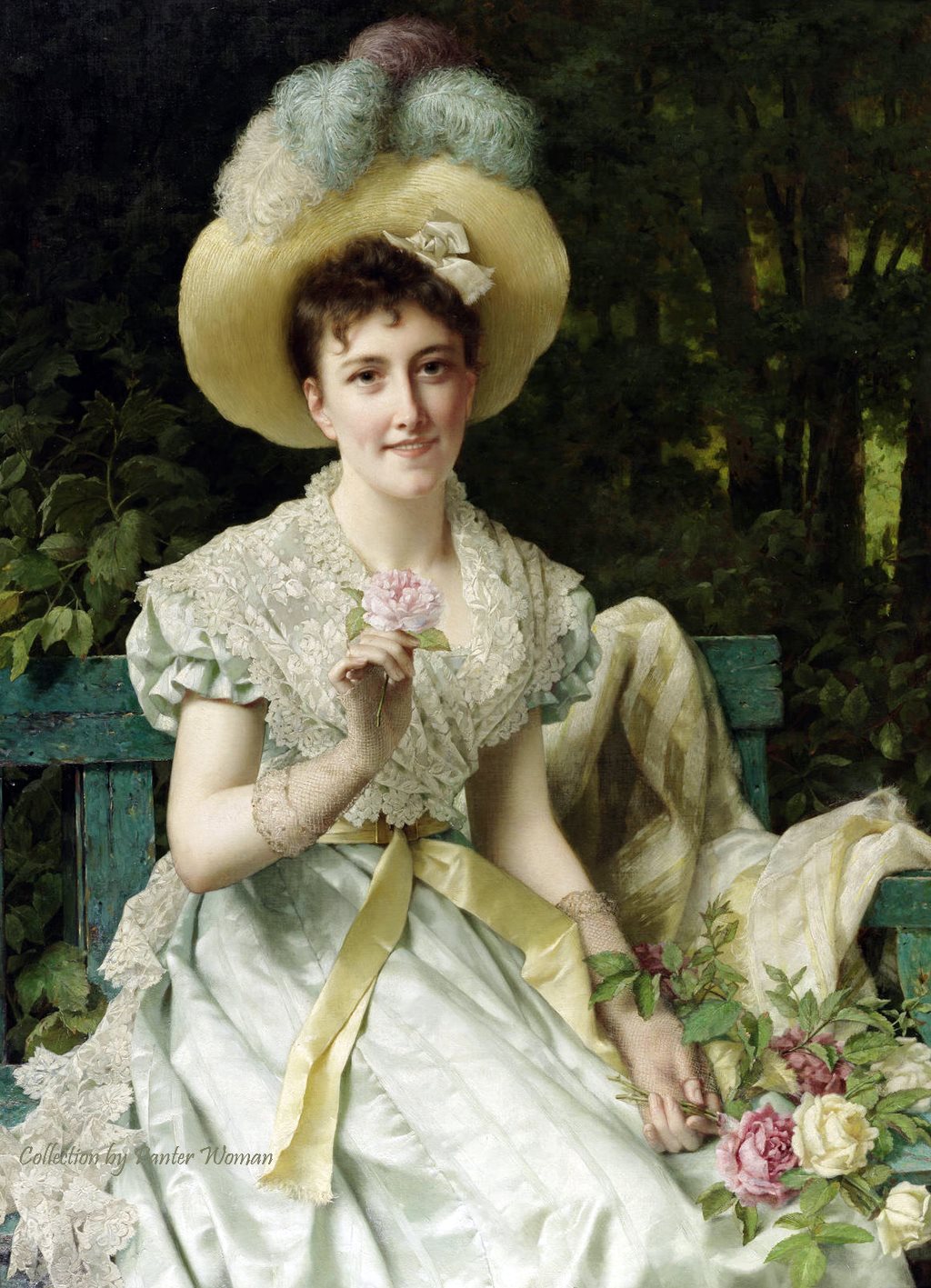 Do you want it?, vintage artwork by Jan Frederik Pieter Portielje, 12x8" (A4) Poster