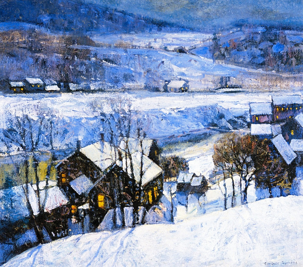 Evening in the Berkshires by George Gardner Symons,A3(16x12")Poster
