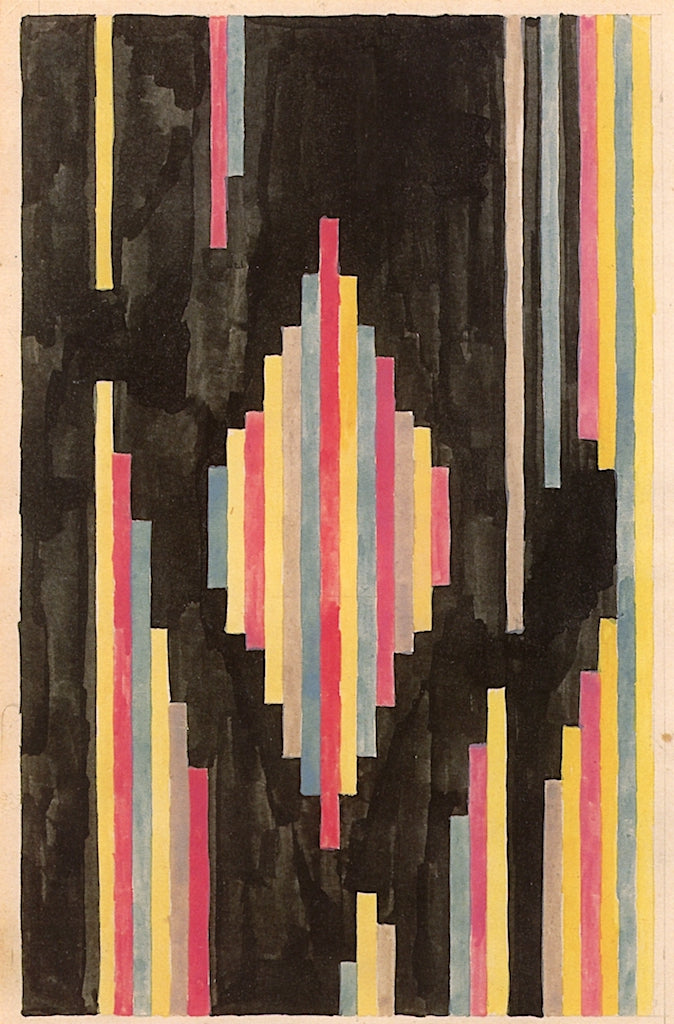 Suprematism by Nina Osipovna Kogan,16x12(A3) Poster