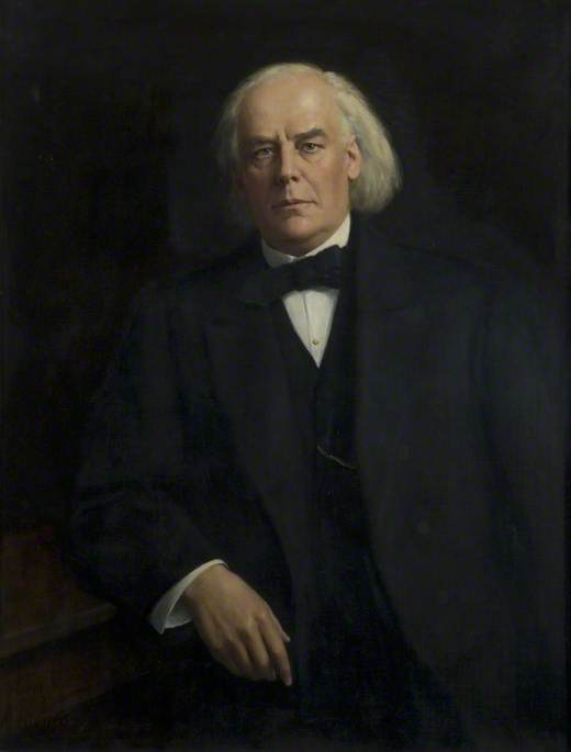 Charles Bradlaugh, vintage artwork by John Maler Collier, 12x8" (A4) Poster