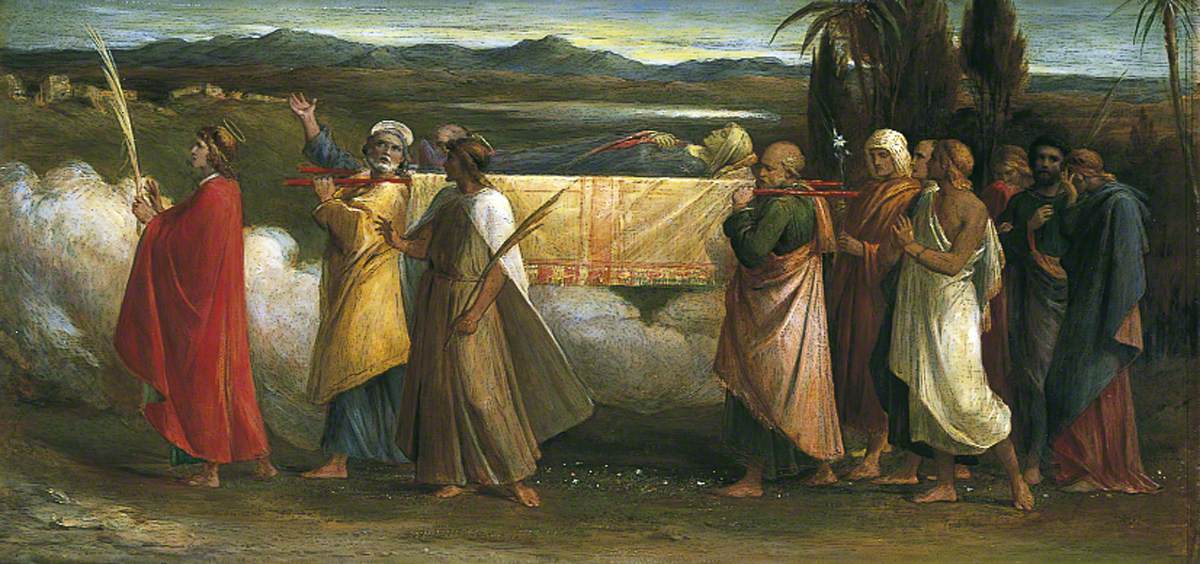 The Burial of the Virgin, vintage artwork by George Richmond, A3 (16x12") Poster Print