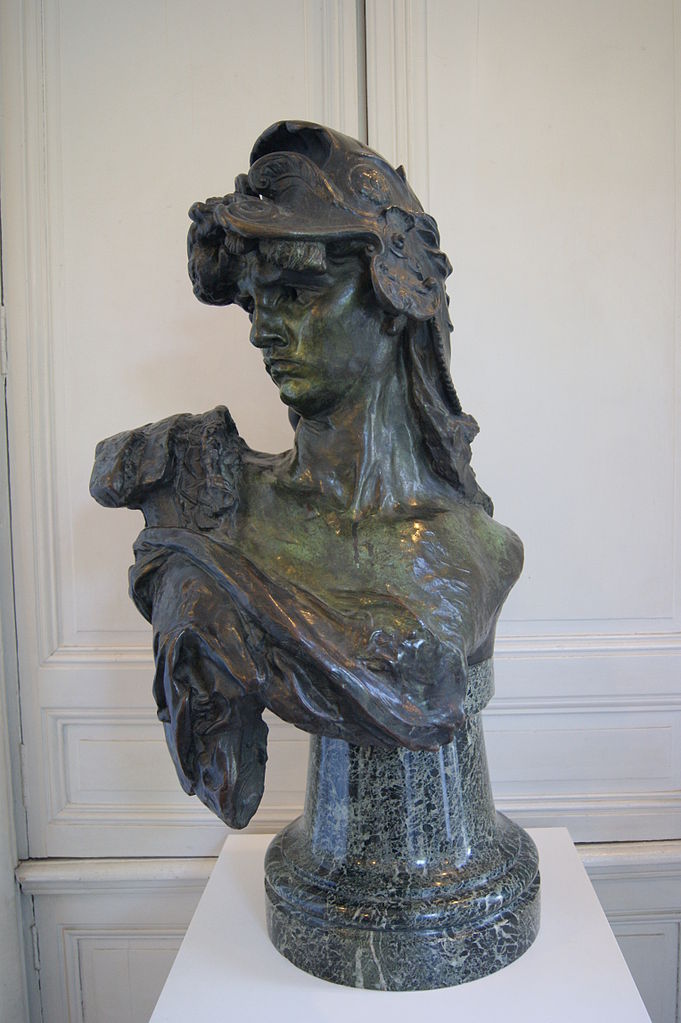 'Bellona', vintage artwork by Auguste Rodin, 12x8" (A4) Poster