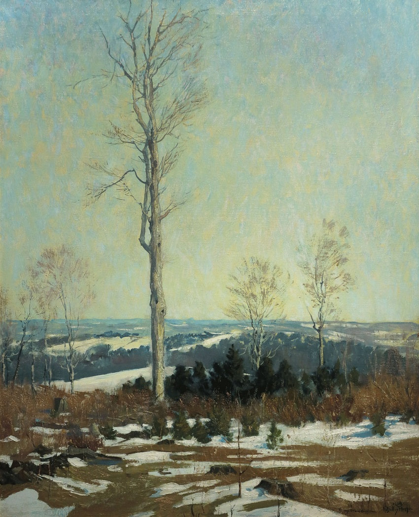 March Landscape by Hermann Dudley Murphy,A3(16x12")Poster