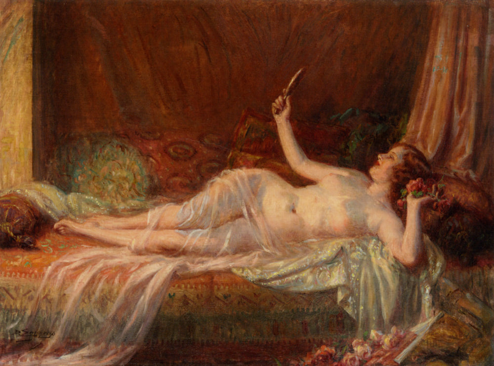 After the Bath by Delphin Enjolras,A3(16x12")Poster