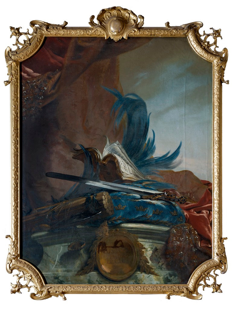 Custodia Legum, vintage artwork by Johan Pasch, 12x8" (A4) Poster