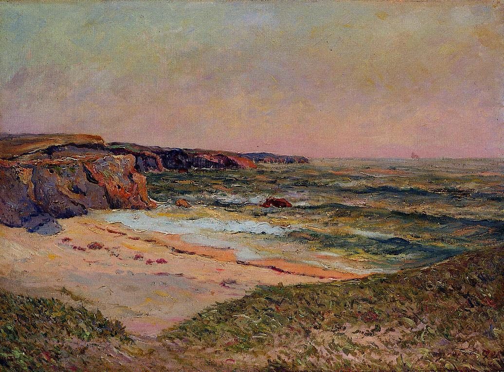 he Dunes of Port Blanc near Ile de Quiberon by Maxime Maufra,A3(16x12")Poster