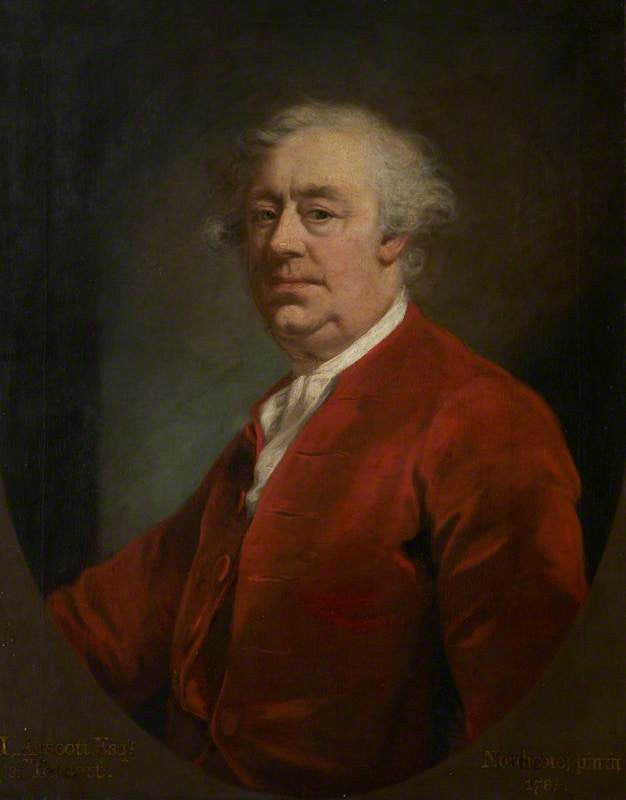 John Arscott of Tetcott, vintage artwork by James Northcote, 12x8" (A4) Poster