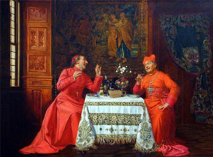 A Fine Vintage, vintage artwork by Francois Brunery, 12x8" (A4) Poster