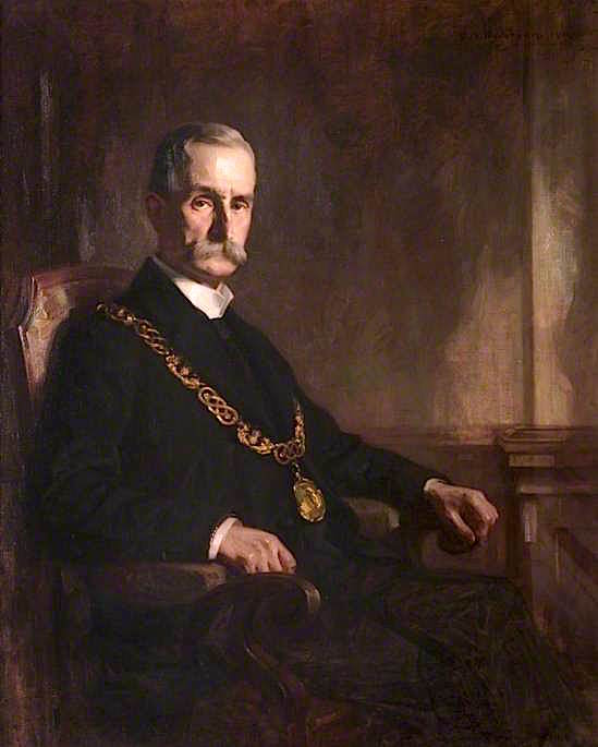 ay Stevenson, Lord Provost of Glasgow by James Bell Anderson,16x12(A3) Poster