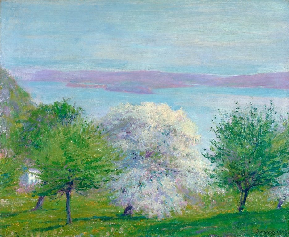Apple Bloom by Robert Vonnoh,A3(16x12")Poster