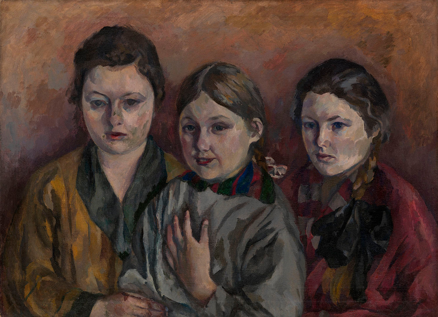 A Family Portrait by Aristarkh Lentulov,16x12(A3) Poster