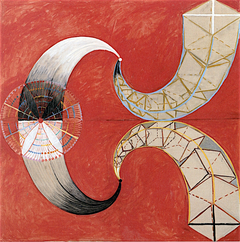 The Swan, No. 09, Group IX/SUW by Hilma af Klint,A3(16x12")Poster