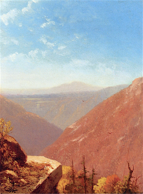 Kaaterskill Clove, vintage artwork by John Williamson, 12x8" (A4) Poster