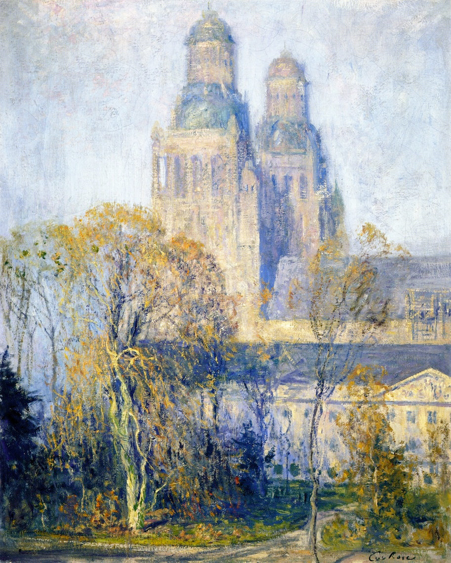 Cathedral Tours by Guy Orlando Rose,A3(16x12")Poster
