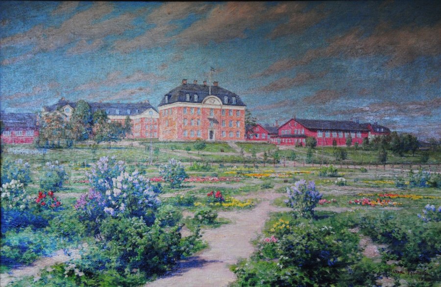The Chancellery by Johan Krouthen,A3(16x12")Poster